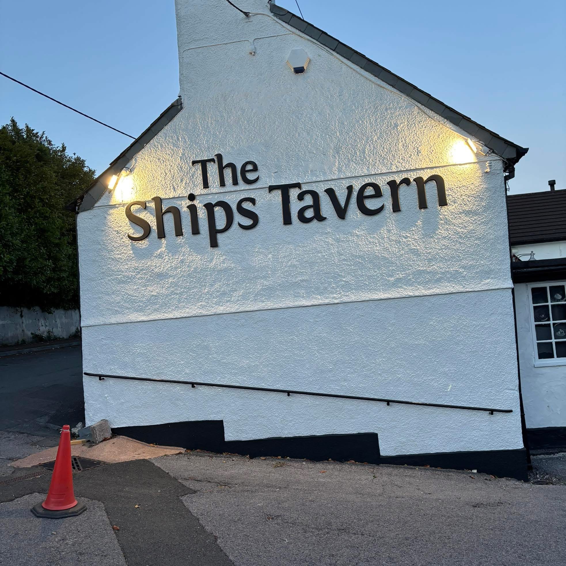 The Ships Tavern exterior in Elburton, Plymouth